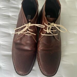 Steve Madden Men's Brown Leather Shoes